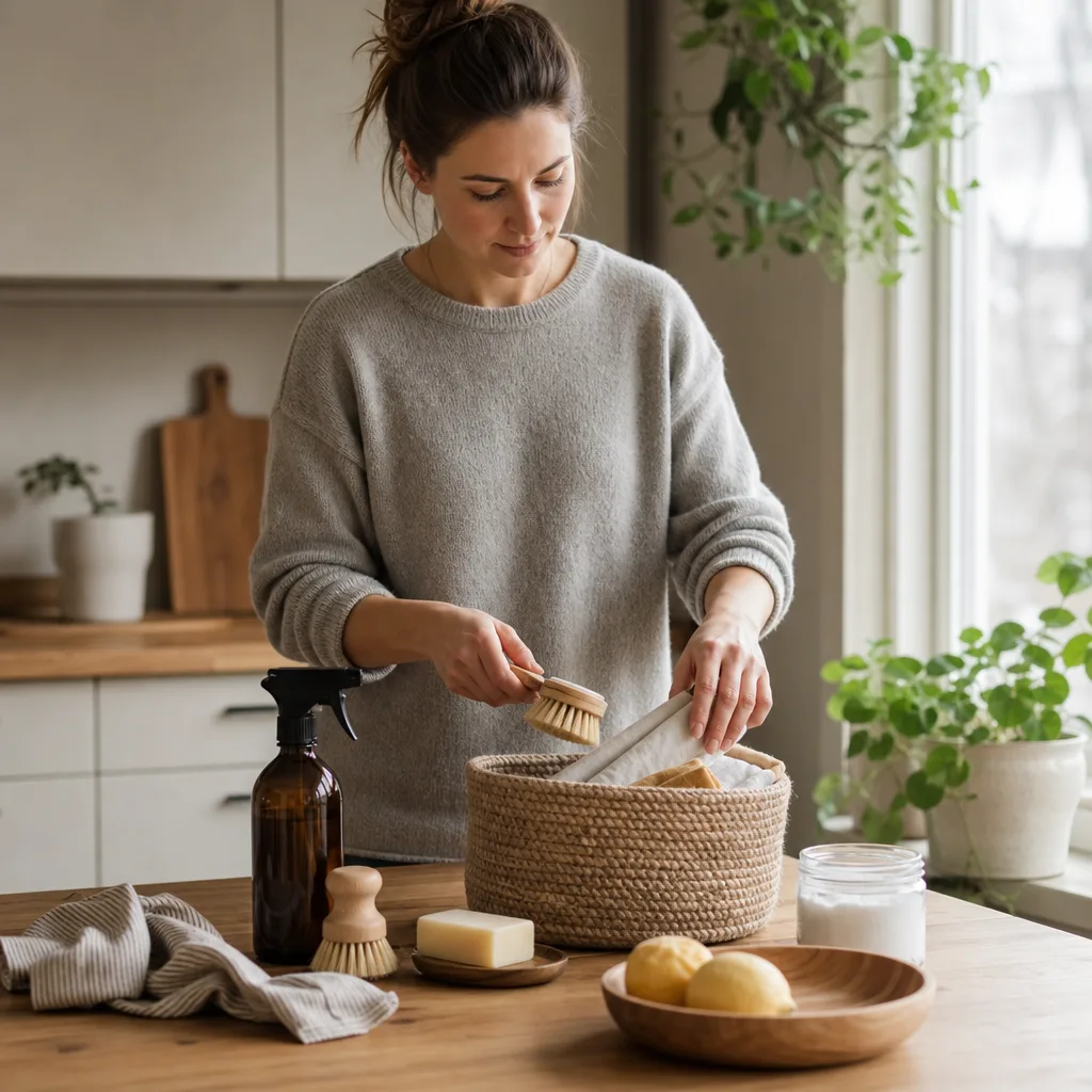 Hållbart nordiskt kontor med naturmaterial och ansvarsfull verksamhet