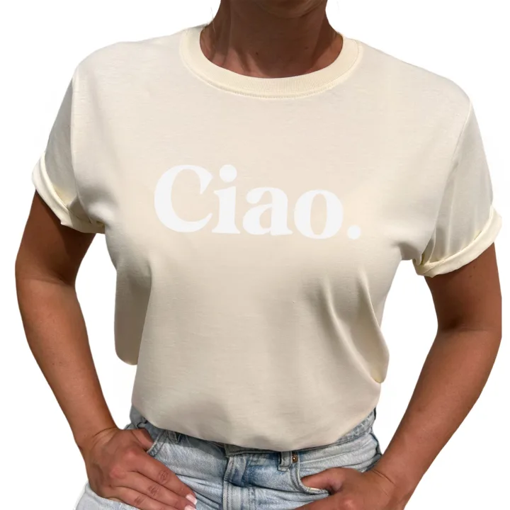 Ciao t-shirt i ekologisk bomull