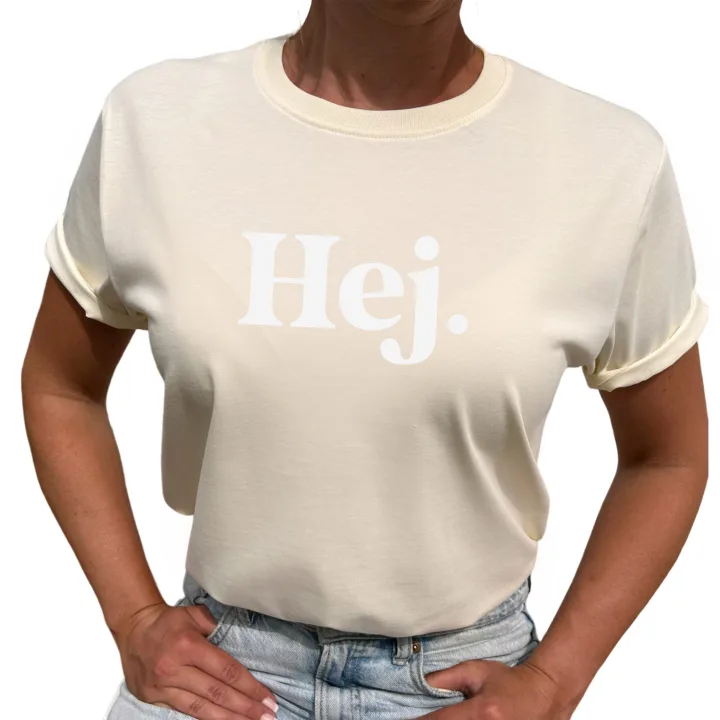 Hej t-shirt i ekologisk bomull