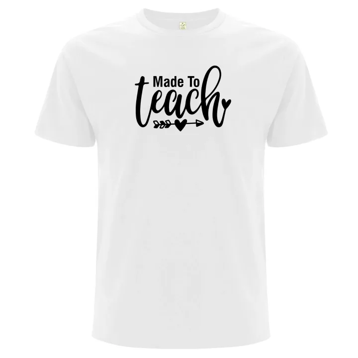 Made to Teach t-shirt i ekologisk bomull